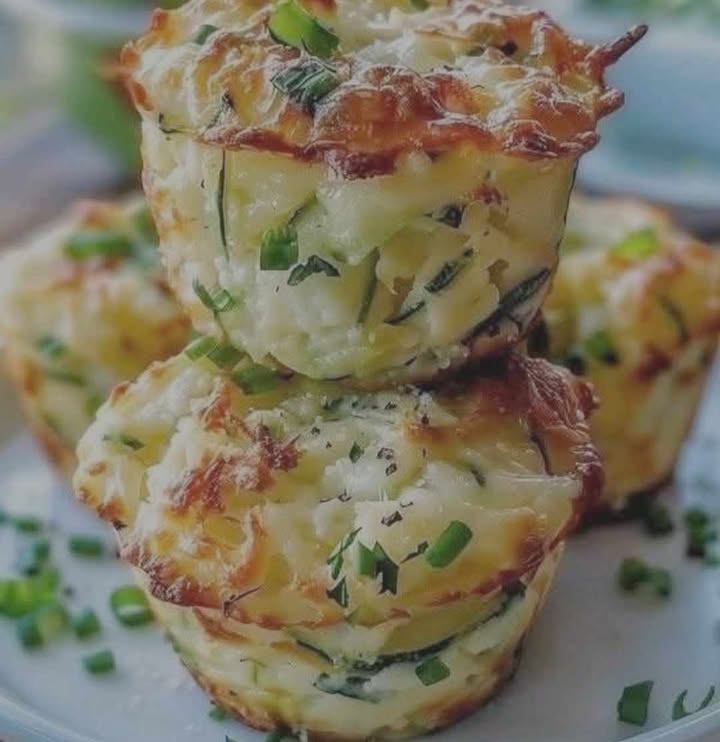 Crunchy Parmesan Zucchini & Potato Bites