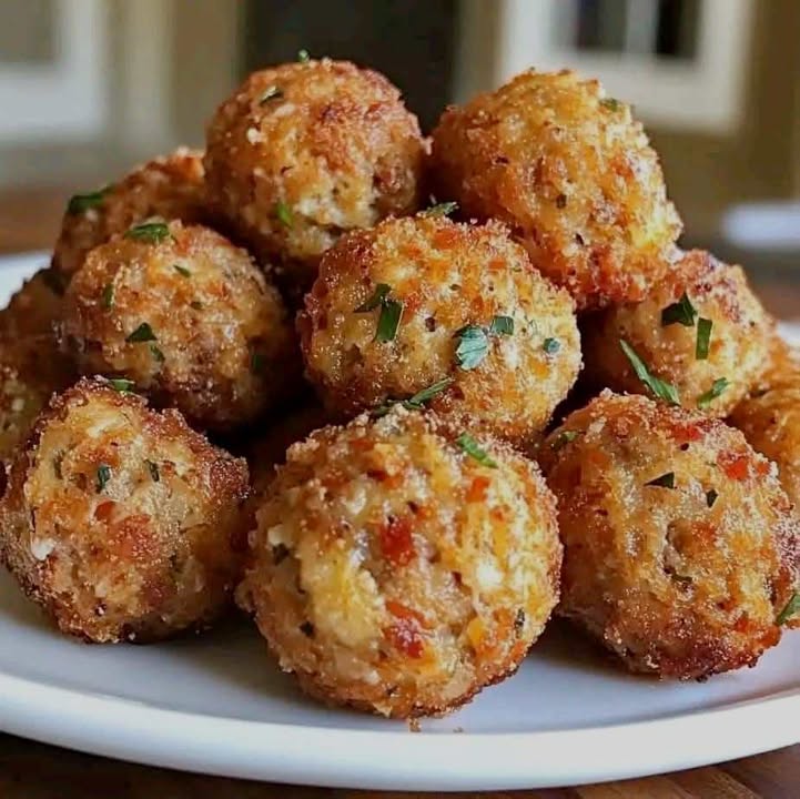 Crispy Cheese Potato Balls