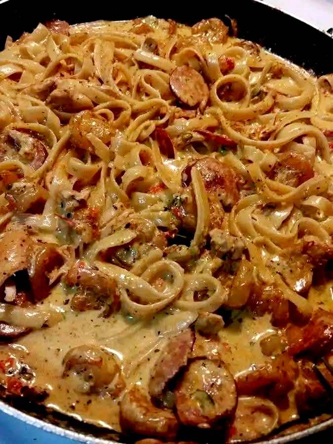 basic recipe for a creamy pasta