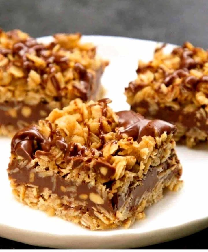 No-Bake Chocolate Oat Bars