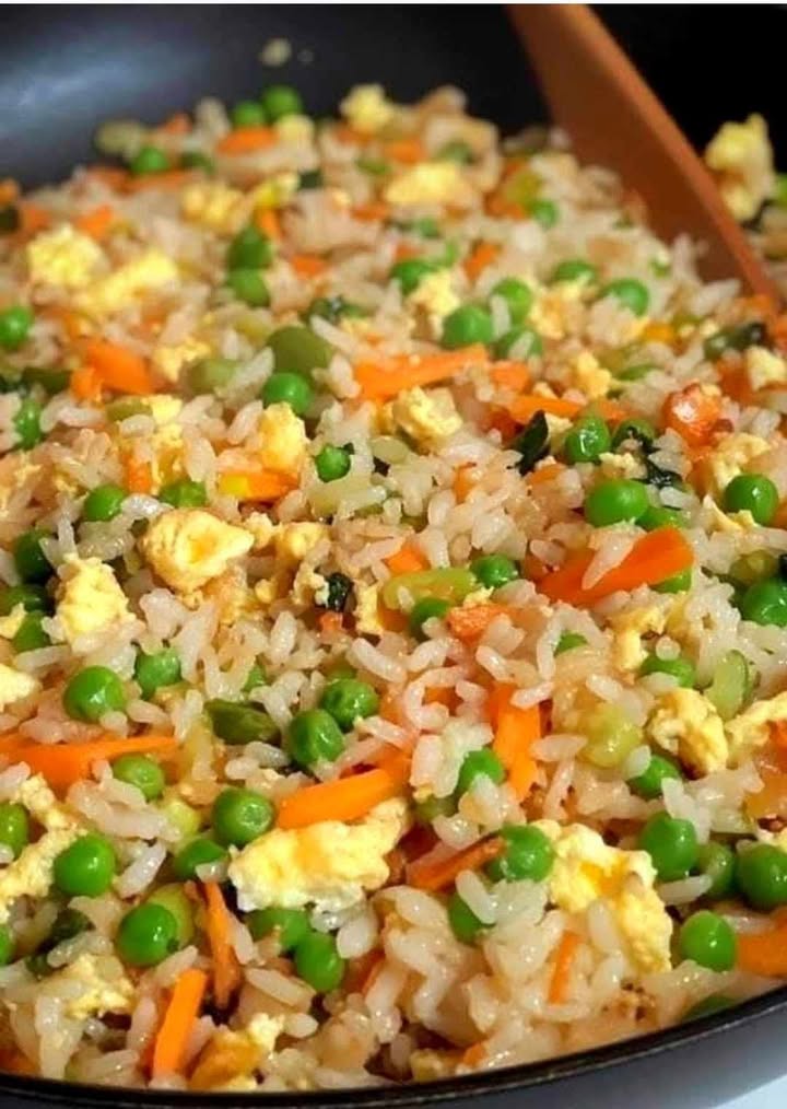 classic recipe for vegetable fried rice