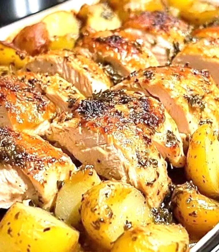 Roasted Chicken with Potatoes Recipe