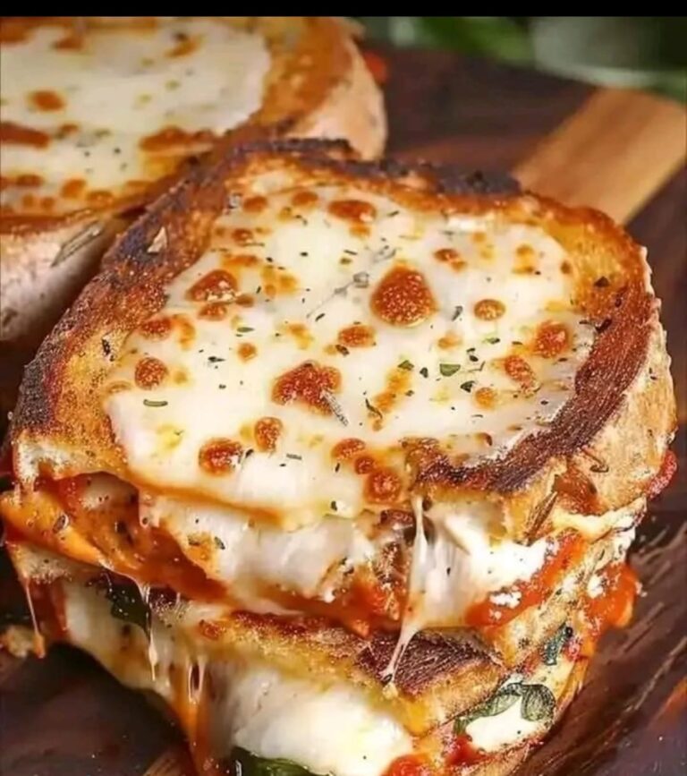 a Cheesy Grilled Sandwich with Marina