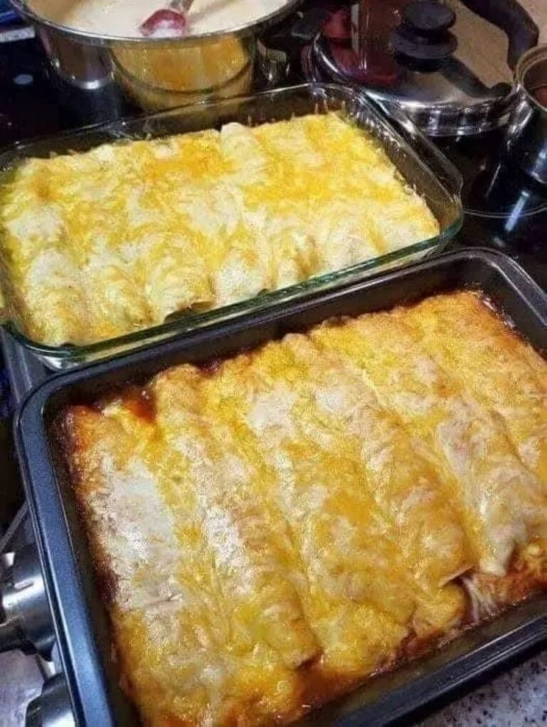 Cheesy Beef Enchiladas