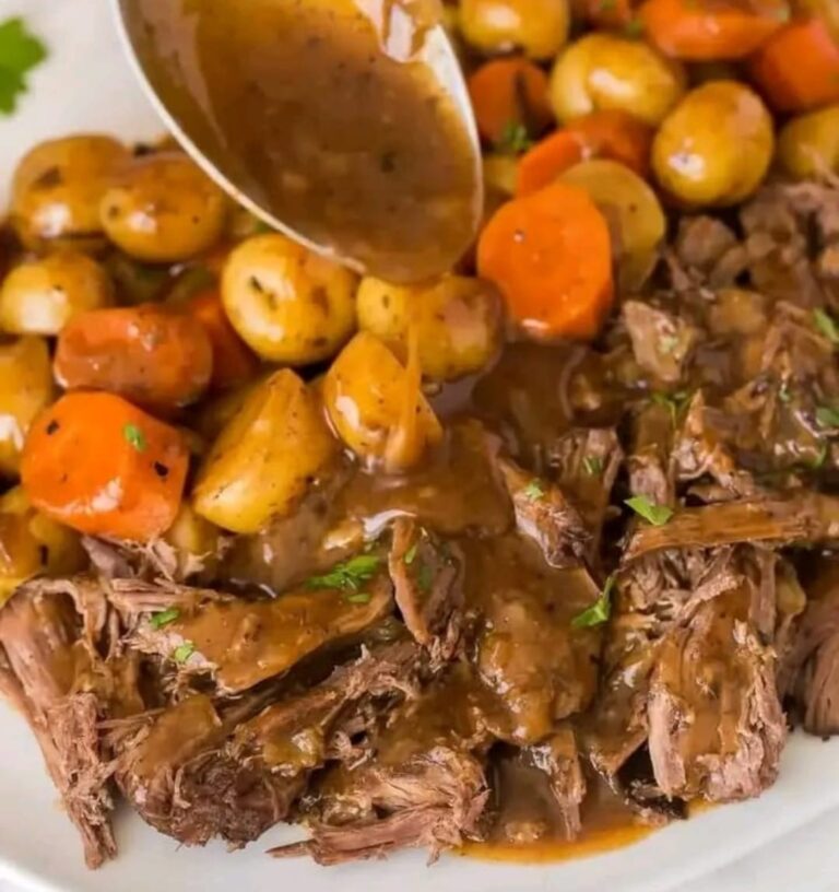 Pot Roast with Carrots and Potatoes