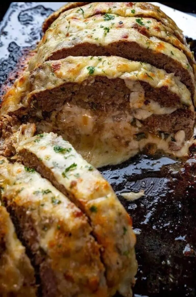“Cheese-Stuffed Meatloaf”