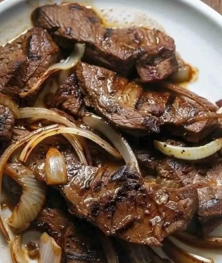 Beef and Onion Stir-Fry