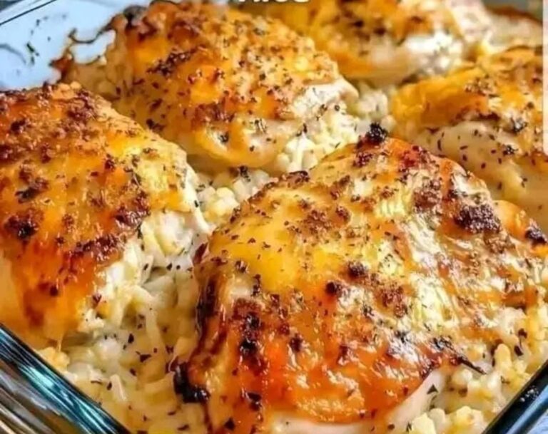 Creamy Baked Chicken and Rice