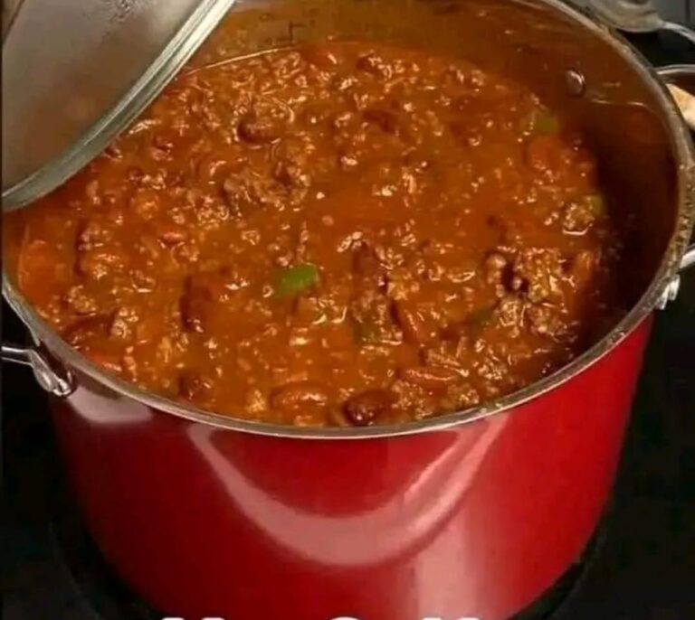 Homemade Chili Recipe