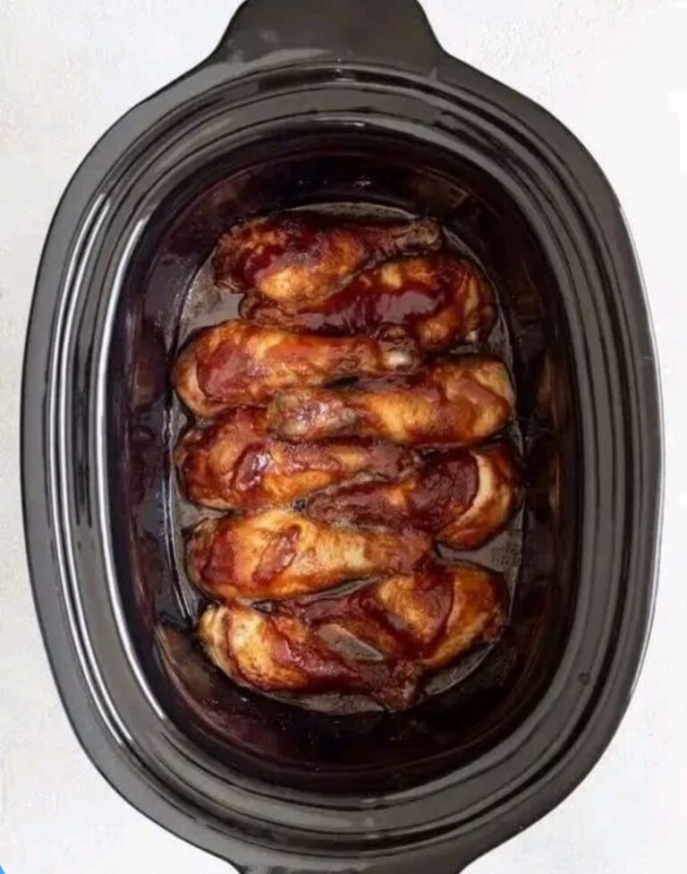 Slow Cooker BBQ Chicken Drumsticks