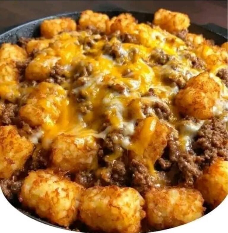 Tater Tot Sloppy Joe Skillet