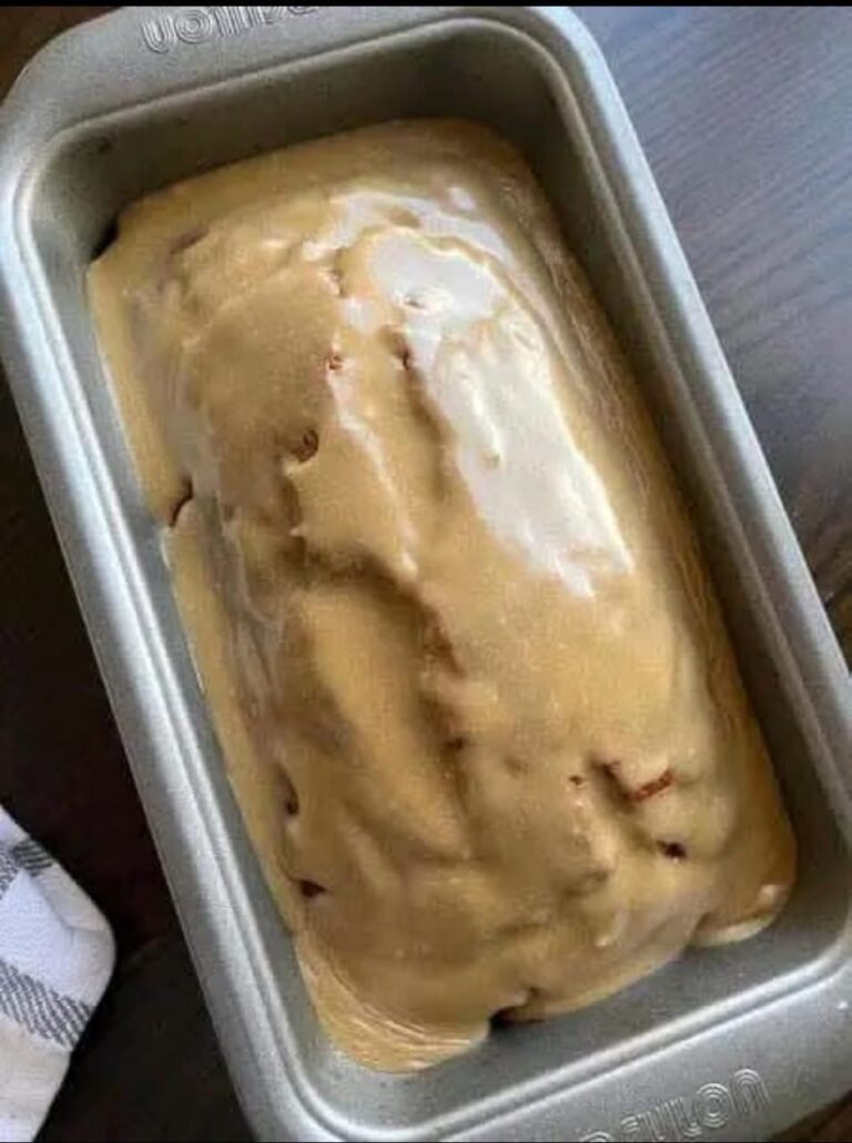 Brown Sugar Glazed Loaf Cake