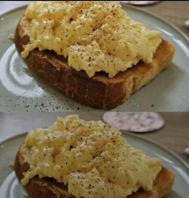 Scrambled Eggs on Toast