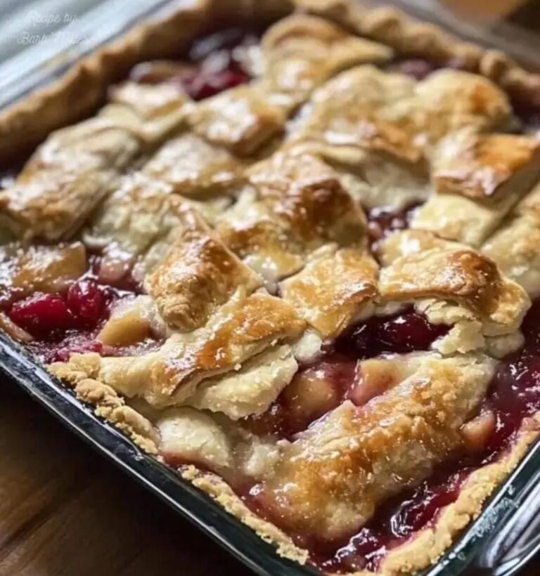 Apple & Cherry Pie