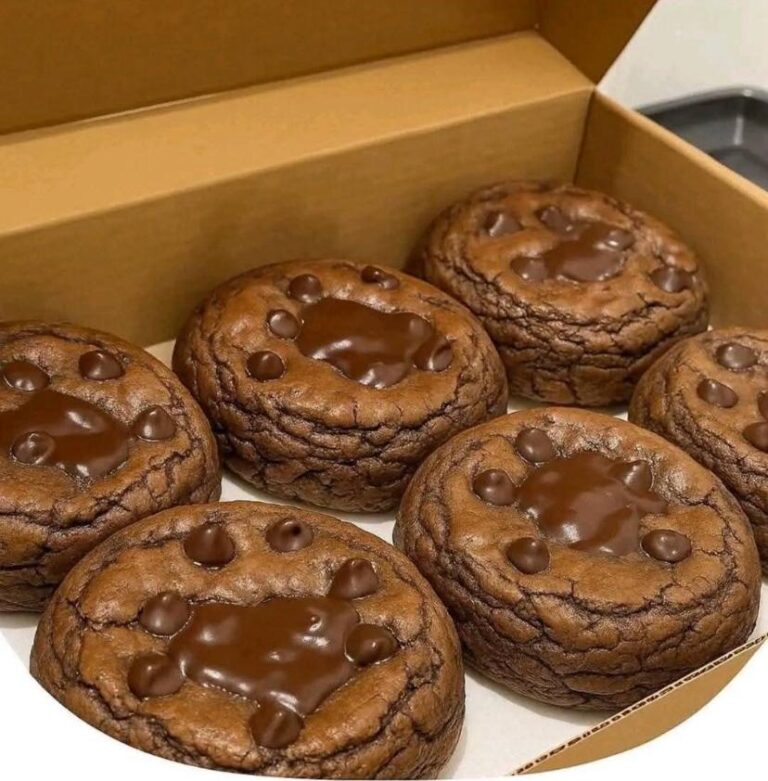 Brownie Cookies with Chocolate Ganache